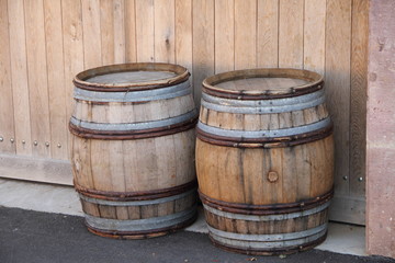 Obraz premium Weinfässer