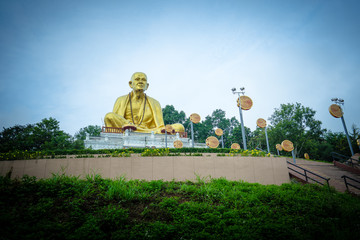 Buddha Sri Wichai Statue at Northern Thailand historical park.