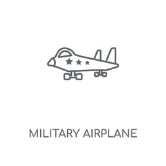 military airplane icon