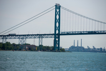Ambassador Bridge in Michigan