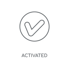 activated icon