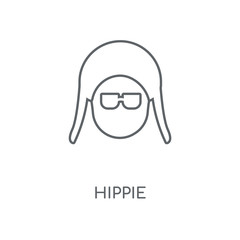 Obraz premium hippie icon