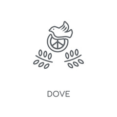 Obraz premium dove icon