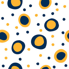 Abstract seamless pattern background. Childish application geometric cover for design birthday card, wallpaper, holiday wrapping paper, shopsale advertising, textile fabric, bag print, t shirt etc.