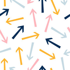 Abstract seamless pattern background. Childish application geometric cover for design birthday card, wallpaper, holiday wrapping paper, shopsale advertising, textile fabric, bag print, t shirt etc.