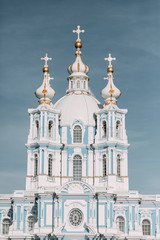 Elements of architecture of historical buildings. The Streets Of St. Petersburg. Temples and...