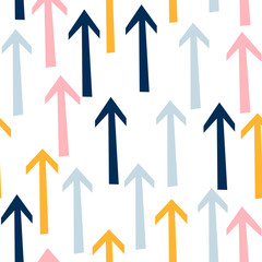 Abstract seamless pattern background. Childish application geometric cover for design birthday card, wallpaper, holiday wrapping paper, shop sale advertising, textile fabric, bag print, t shirt etc.