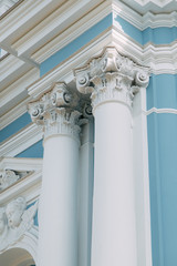 Elements of architecture of historical buildings. The Streets Of St. Petersburg. Temples and...