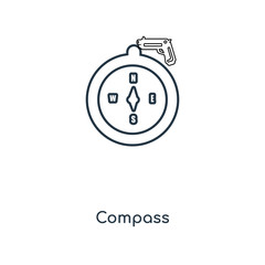 compass icon vector