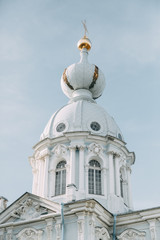 Elements of architecture of historical buildings. The Streets Of St. Petersburg. Temples and...