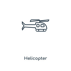 helicopter icon vector