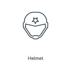 helmet icon vector