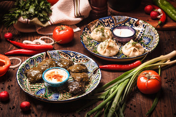 food in the restaurant