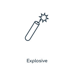 explosive icon vector