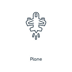 Obraz premium plane icon vector