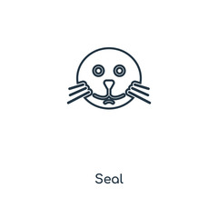seal icon vector