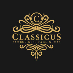 Letter C - Classic Luxurious Logo Template