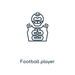 football player icon vector