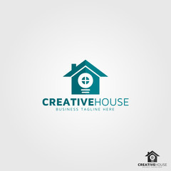Creative House Logo Template