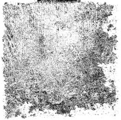 Grunge background abstract black and white. Monochrome texture of dirty surface. Pattern of cracks, chips, scuffs