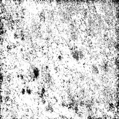 Grunge background abstract black and white. Monochrome texture of dirty surface. Pattern of cracks, chips, scuffs