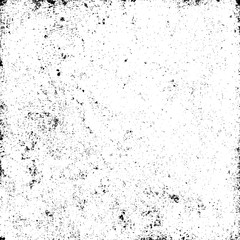 Grunge background abstract black and white. Monochrome texture of dirty surface. Pattern of cracks, chips, scuffs
