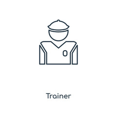 trainer icon vector