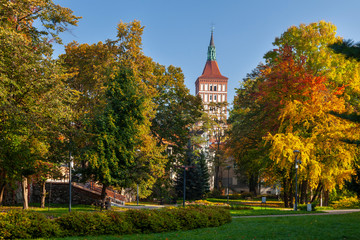 Katedra - Aleja Gelsenkirchen - Olsztyn