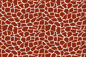giraf structuurpatroon naadloos herhalend bruin bordeaux wit