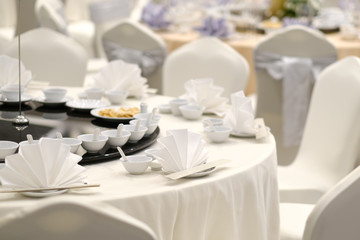 .Beautiful decoration set for wedding party