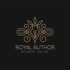 Royal Author Logo Template