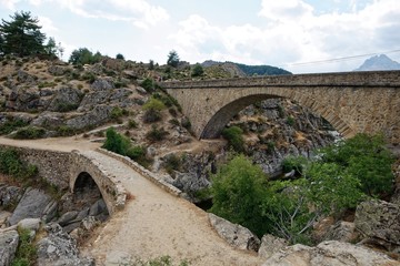 Frankreich - Korsika - Naturpark Korsika - Brücken bei Albertacce