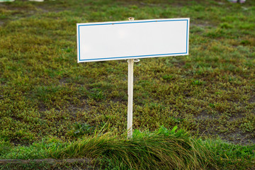 nameplate on the white background