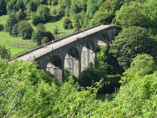Fototapeta premium Monsal Head and bridge - Peak District , Derbyshire, England, UK