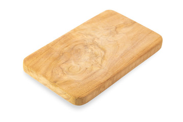 wooden Board isolated on a white background