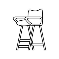 tennis referee chair icon