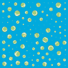 tennis sport ball pattern