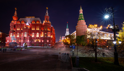 Kremlin at night