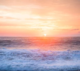 sea landscape with a sunset