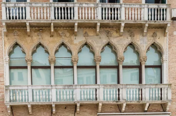 Fototapeten The best windows in the beautiful city of Venice © Valerii