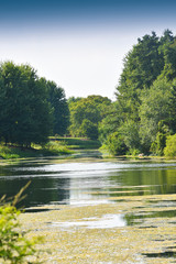 Fototapeta na wymiar Scenic Waterway