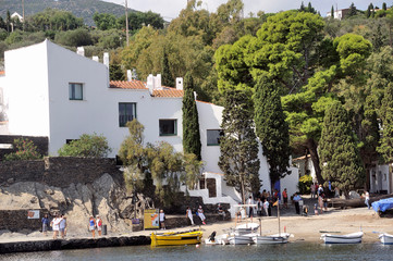 House of Salvador Dali in Cadaques in Catalonia - 228882588