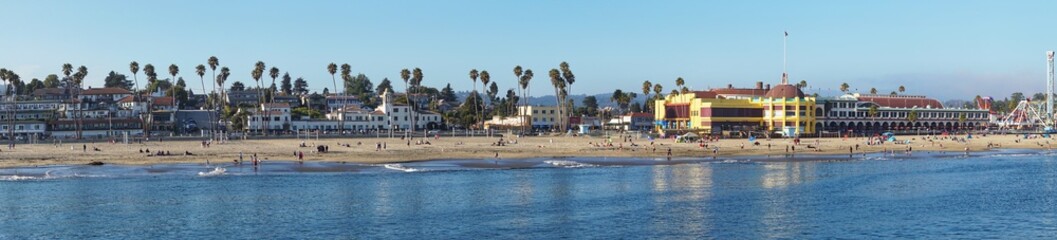 Fototapeta na wymiar Panorama von Santa Cruz Kalifornien | USA