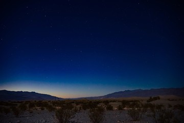 Nachtaufnahme in der Wüste | Death Valley 