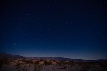 Nachtaufnahme in der Wüste | Death Valley 