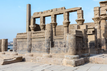 Philae temple on Agilkia Island