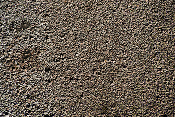 Surface gravel area on top