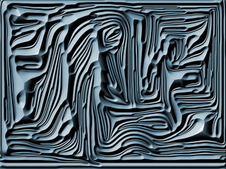 Embossed Abstract Design