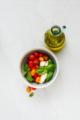 Caprese salad bowl