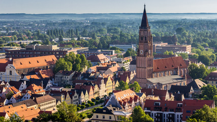 Fototapeta premium Beautiful view near Landshut-Bavaria-Germany